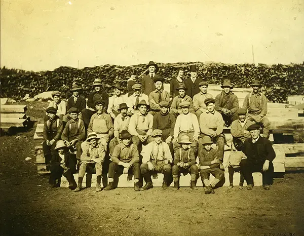 Photographie d'archives des Hautes-Laurentides — collection SHGHL