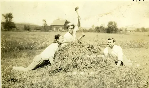 Photographie d'archives des Hautes-Laurentides — collection SHGHL