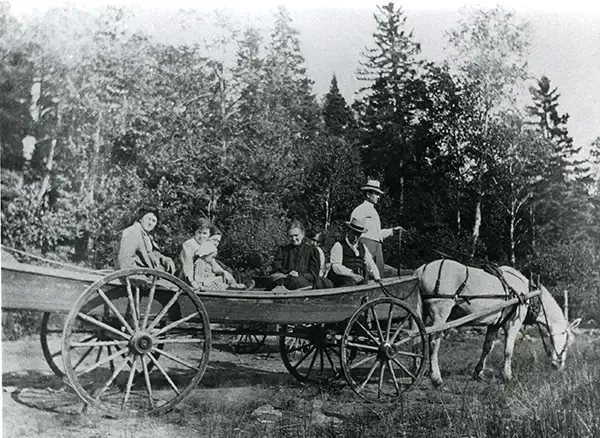 Photographie d'archives des Hautes-Laurentides — collection SHGHL